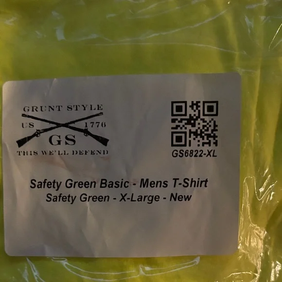 Grunt Style Men's Bright Yellow Tee - Picture 3 of 8